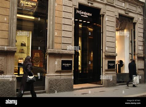 YSL stores in Milan